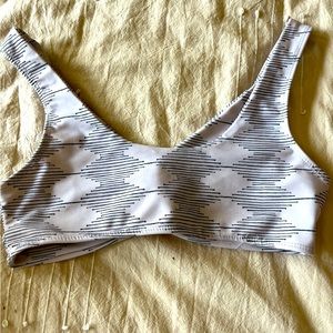 SALT swimwear knotted back top